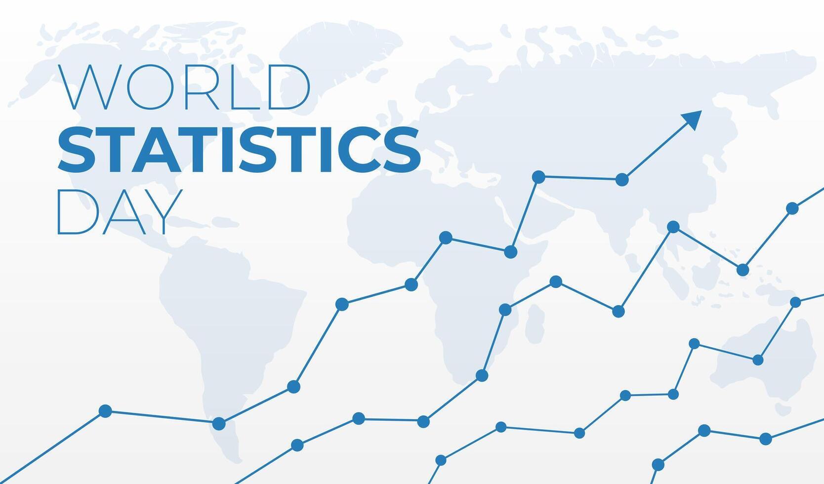 monde statistiques journée Contexte illustration vecteur