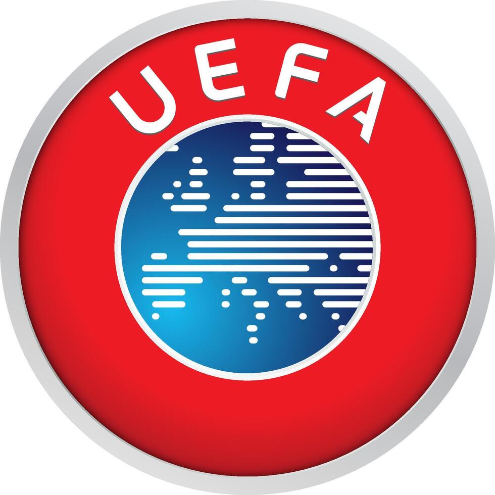 logo de le syndicat de européen Football les associations vecteur