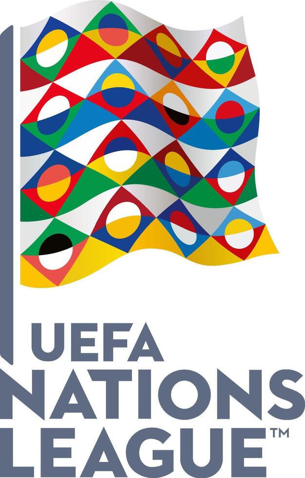 logo de le uefa nations ligue Football tournoi vecteur