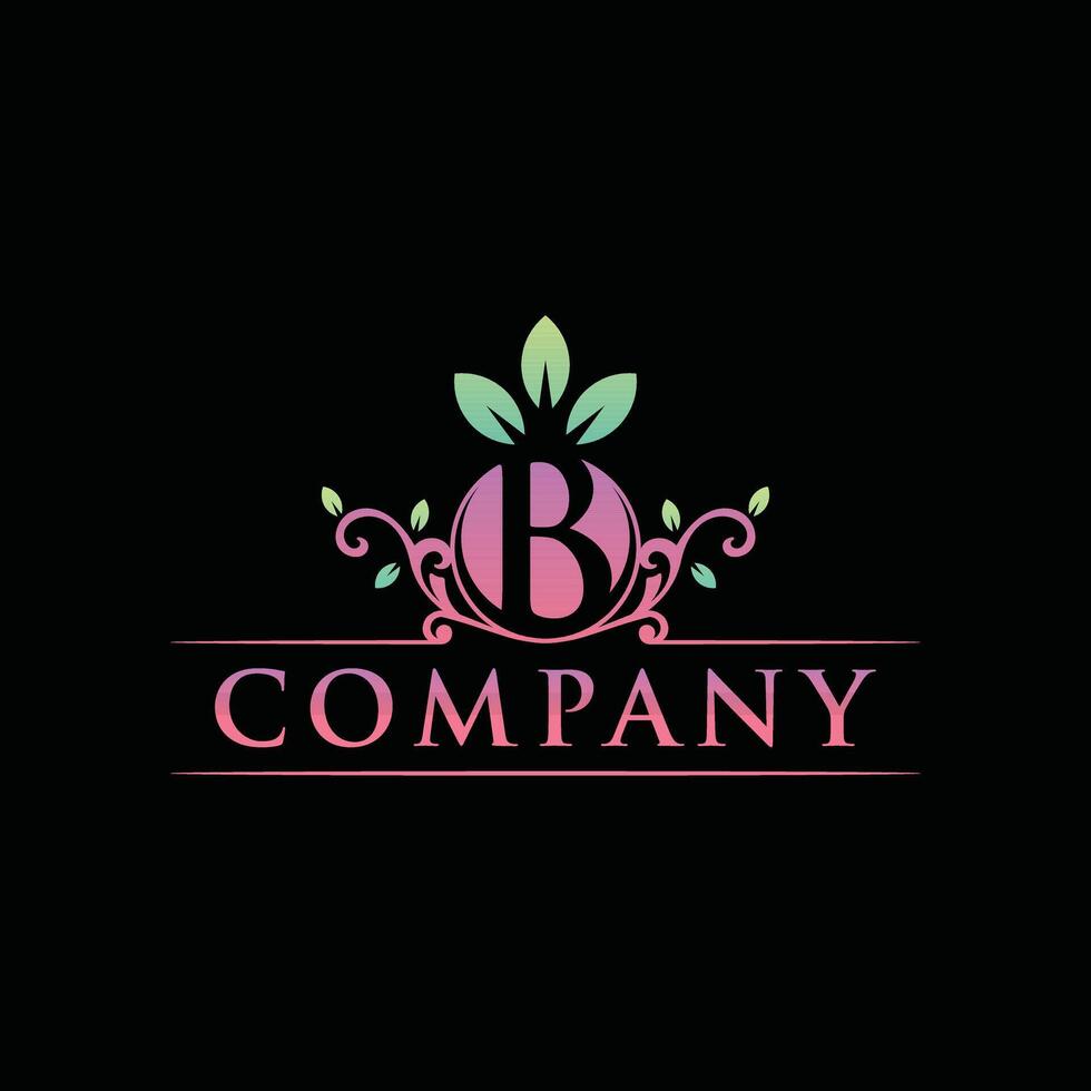 initiale b baie luxe icône conception, logo pour votre affaires et entreprise vecteur