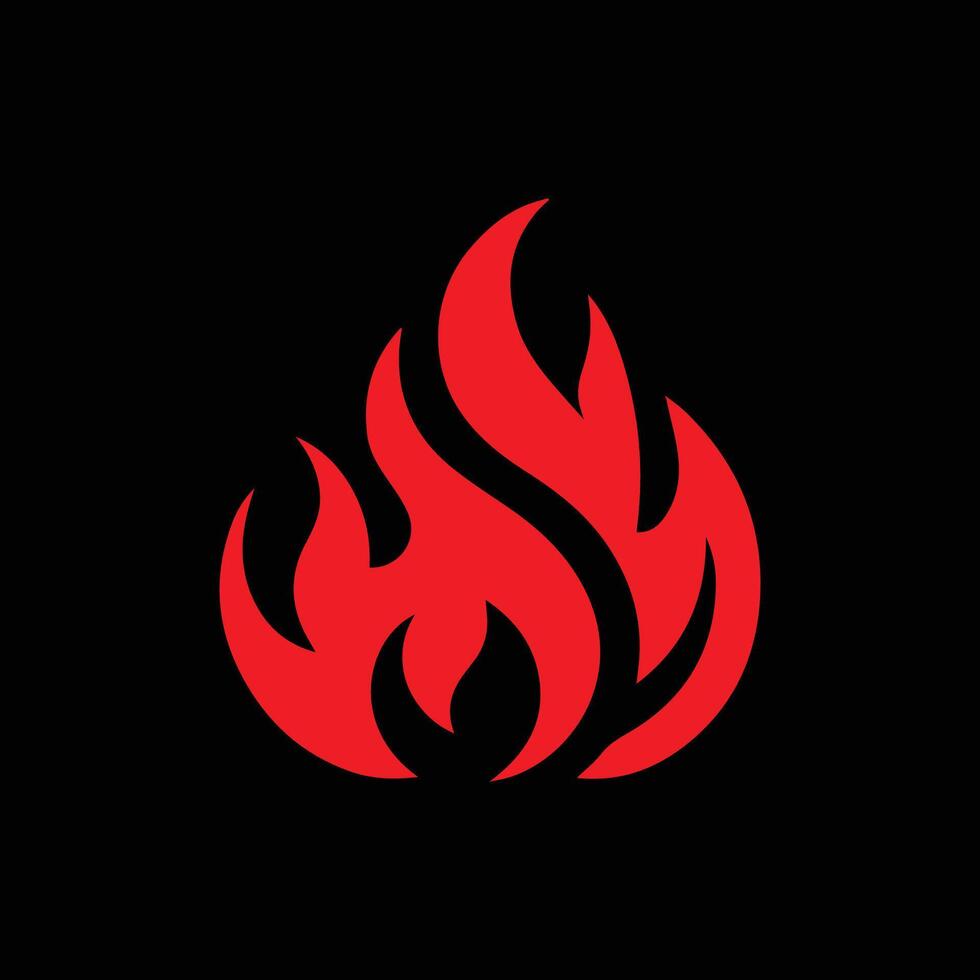 flamme Feu logo modèle, flamme Feu logo élément, flamme Feu logo illustration vecteur