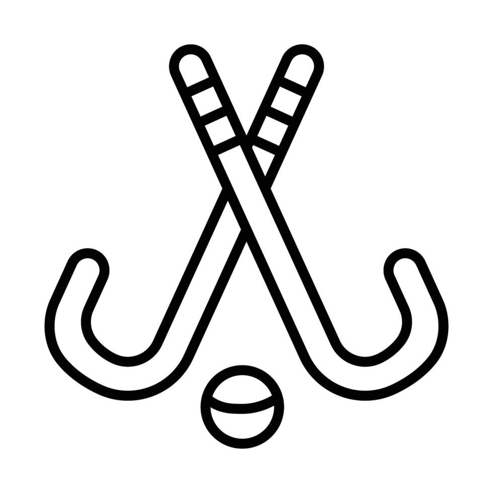 le hockey ligne icône conception vecteur