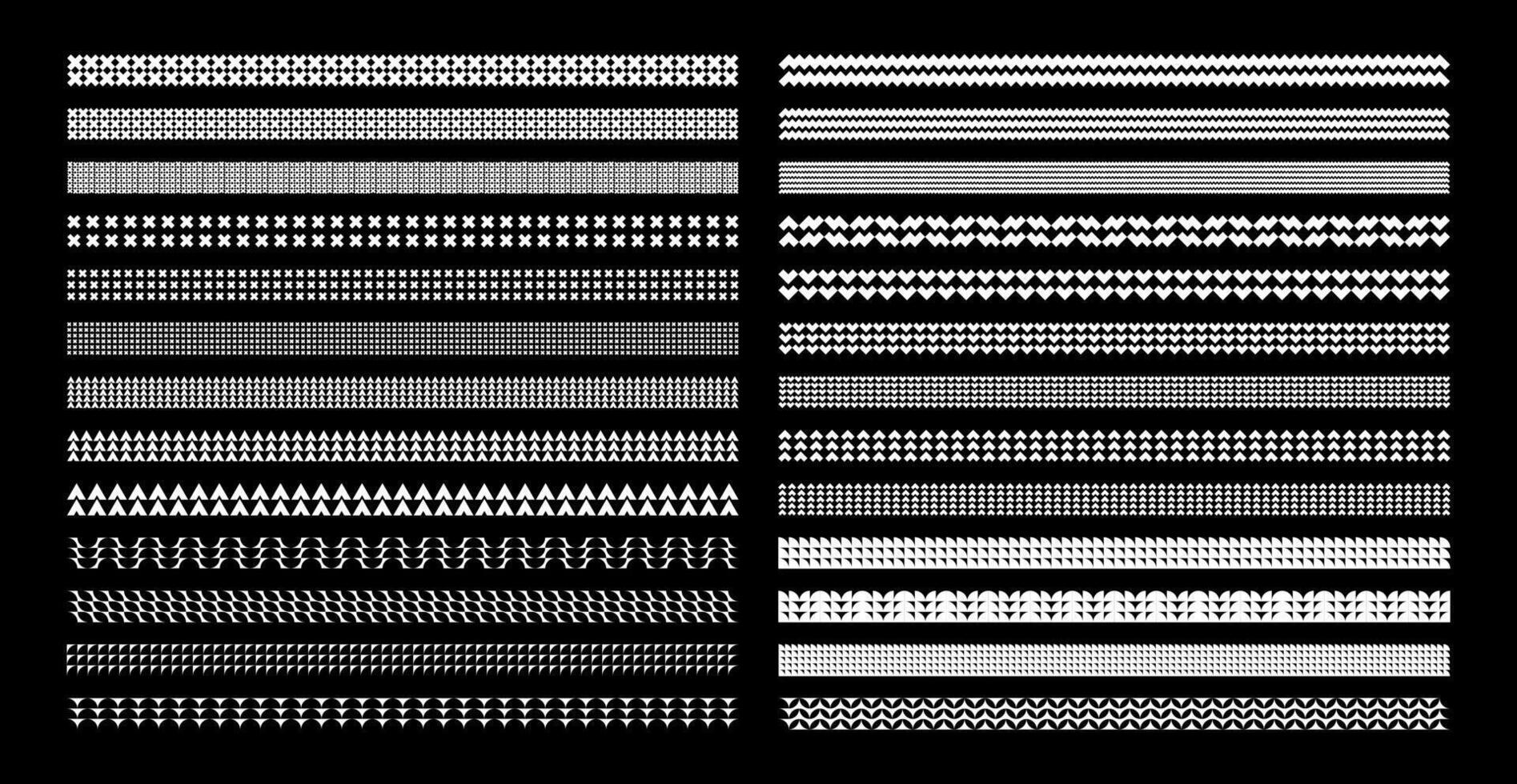 plat ligne abstrait forme diviseur frontière conception ensemble vecteur