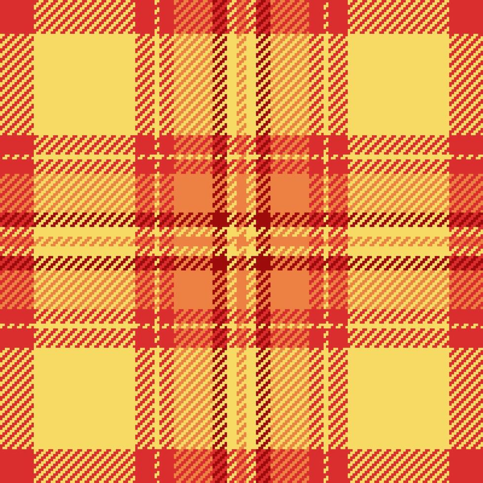 texture plaid en tissu de modèle tartan vérifier avec une textile sans couture Contexte. vecteur