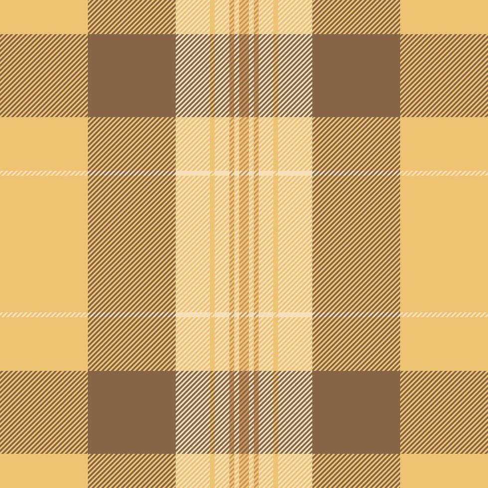 vérifier Contexte textile de en tissu sans couture avec une plaid tartan texture modèle. vecteur