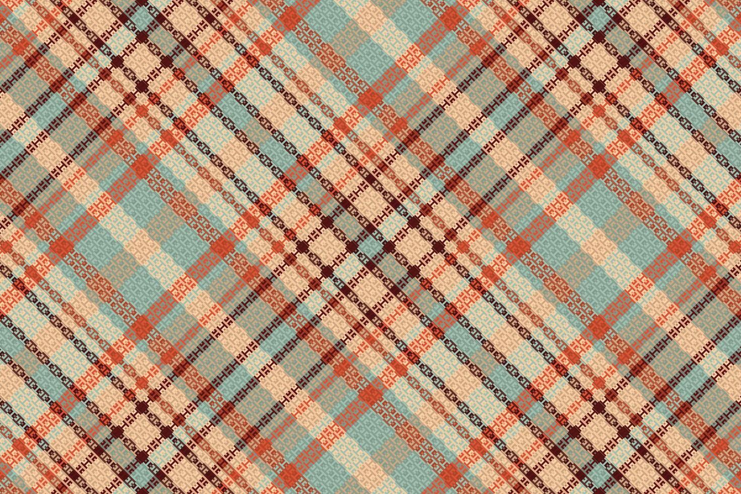 motif à carreaux tartan avec texture. vecteur