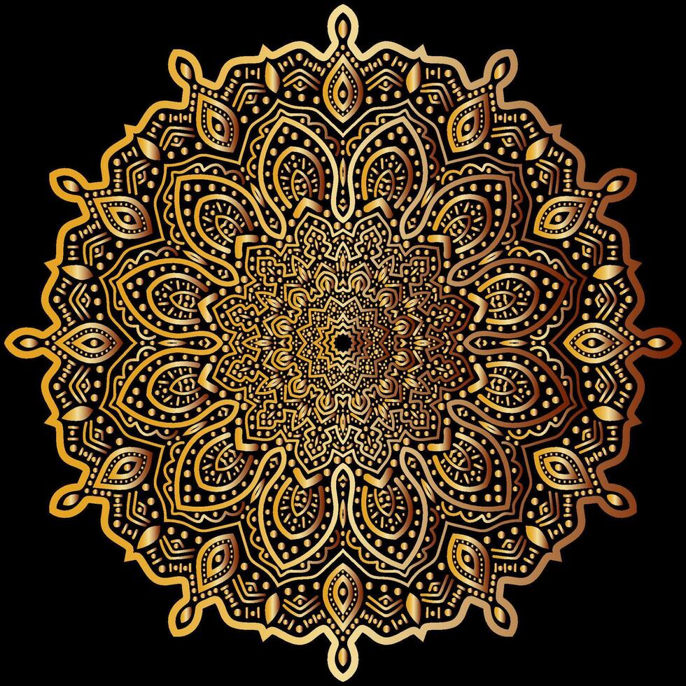 mandala art pour conception ancien décoration, livre couverture,motif,ethnique conception, ornement, arrière-plan vecteur