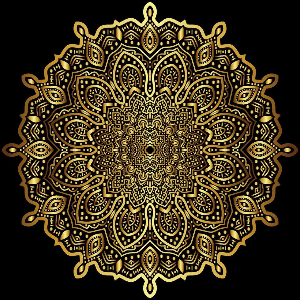 mandala art pour conception ancien décoration, livre couverture,motif,ethnique conception, ornement, arrière-plan vecteur