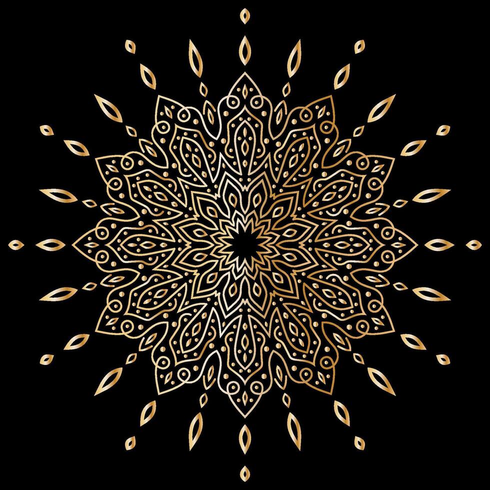 mandala art pour conception ancien décoration, livre couverture,motif,ethnique conception, ornement, arrière-plan vecteur