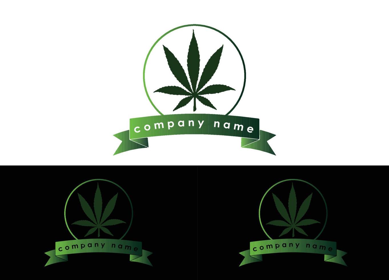 logo d'arbre de cannabis ou modèle d'image vectorielle de conception d'icône vecteur