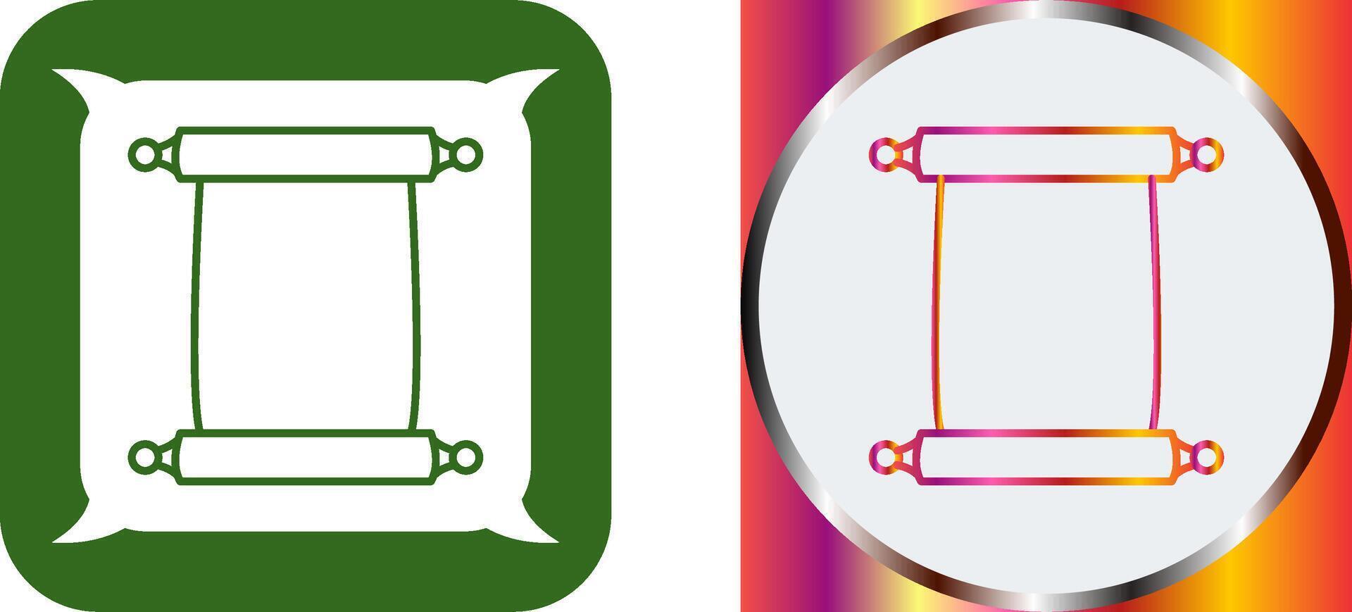 faire défiler de papier icône conception vecteur