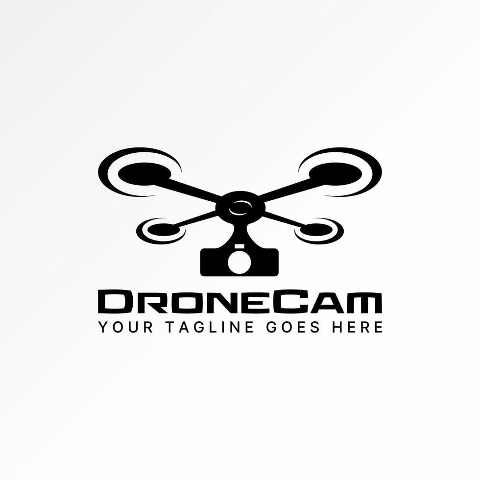 logo conception graphique concept Créatif prime abstrait Stock en volant drone caméra haute niveau élévation. en relation espion vue tirer surveillance vecteur