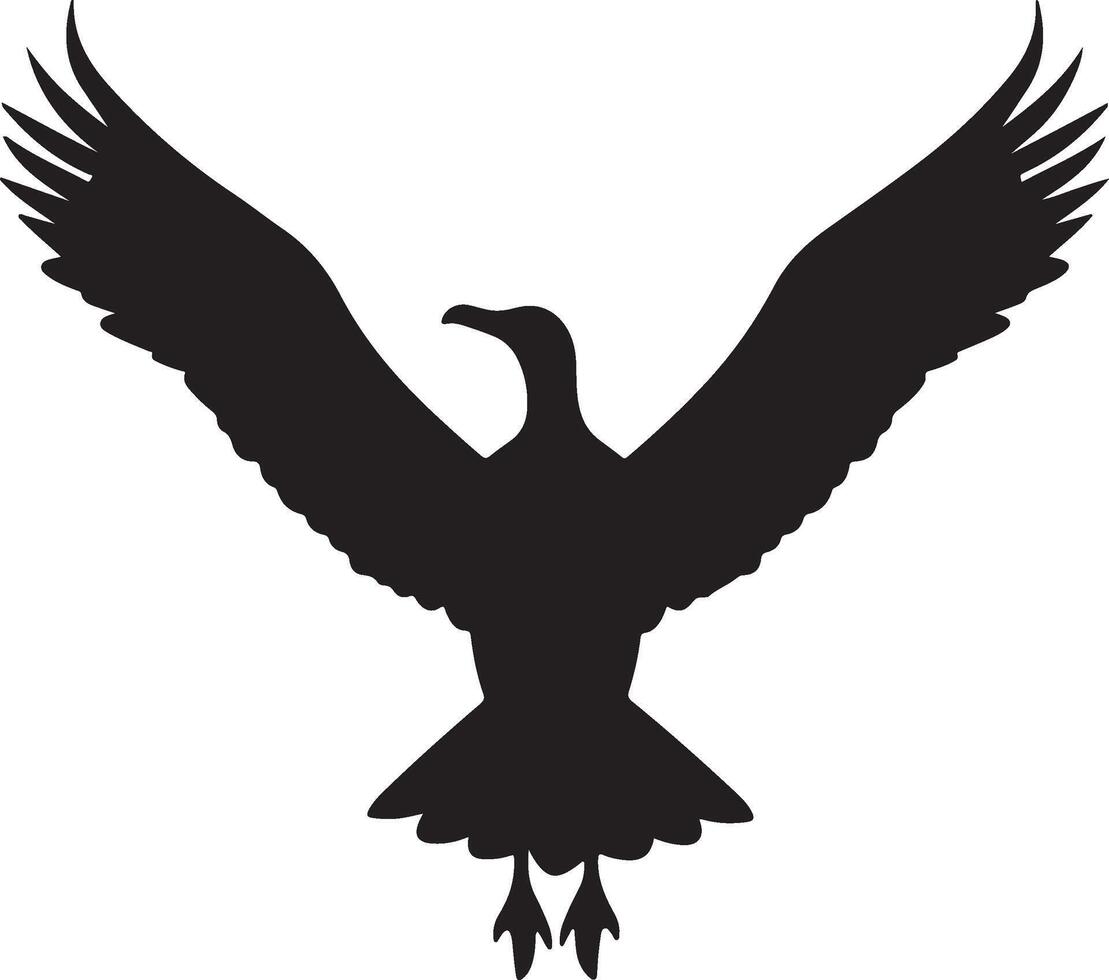 albatros silhouette illustration blanc Contexte vecteur
