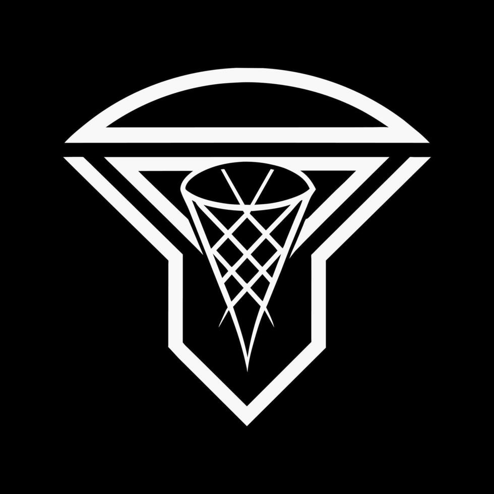 basketball Balle logo illustration vecteur
