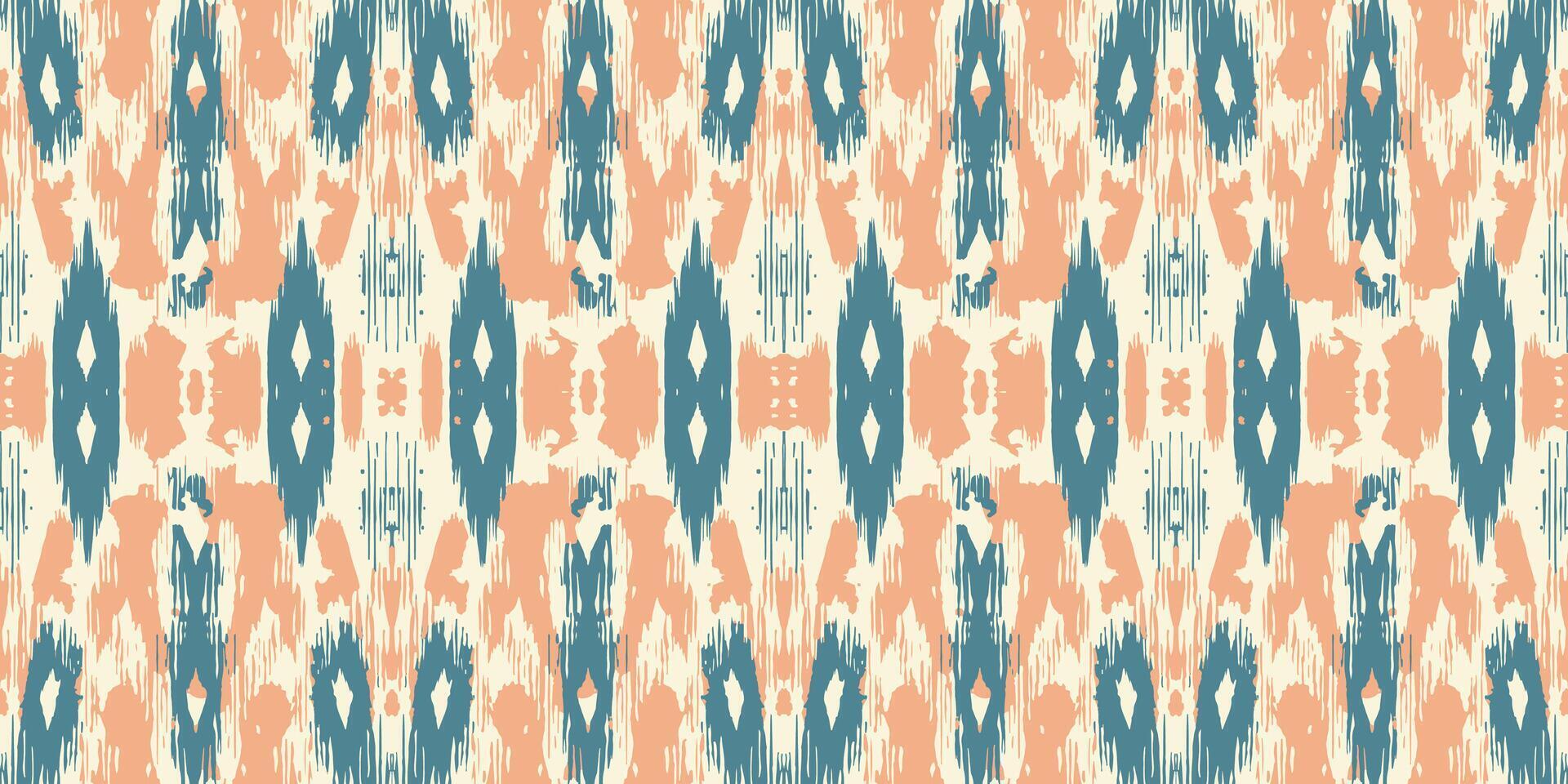 sans couture batik motif, sans couture tribal batik modèle, et sans couture coloré modèle ressembler ethnique bohème, aztèque, et ikat styles.designed pour utilisation dans papier peint, tissu, rideau, tapis, batik broderie vecteur