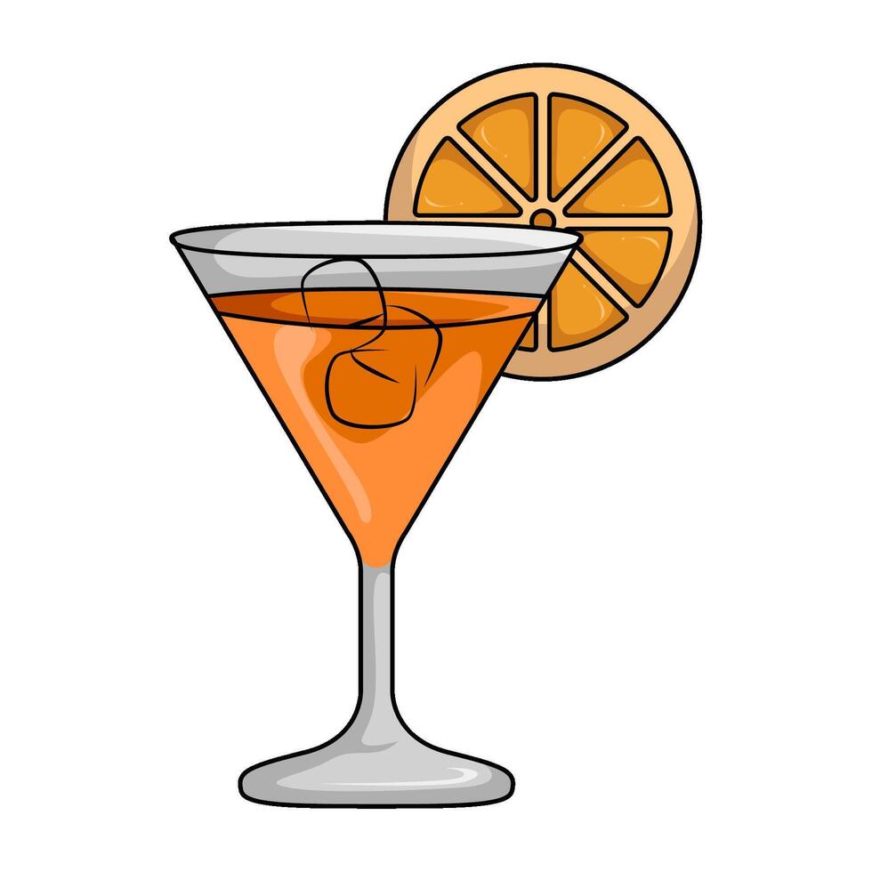 illustration de jus d'orange vecteur