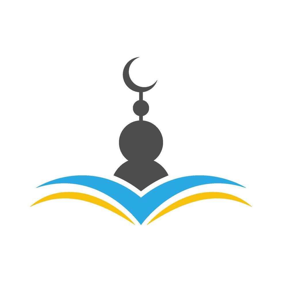 unique islamique icône logo conception vecteur