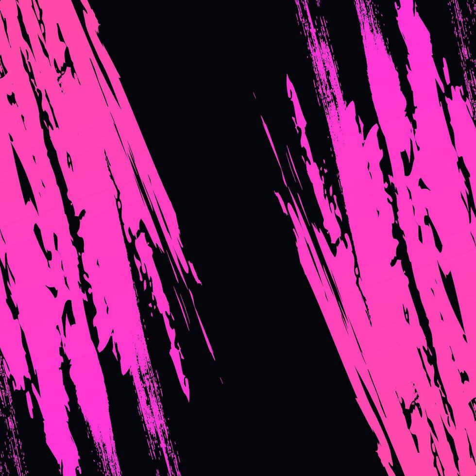 noir et rose pente brosse texture Contexte. vibrant sport Contexte avec grunge style vecteur