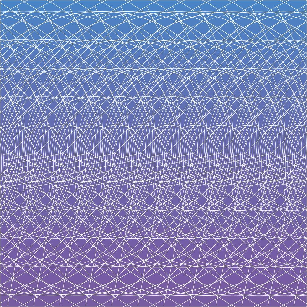 abstrait modèle de lignes et courbes avec pente bleu lilas Contexte. vecteur