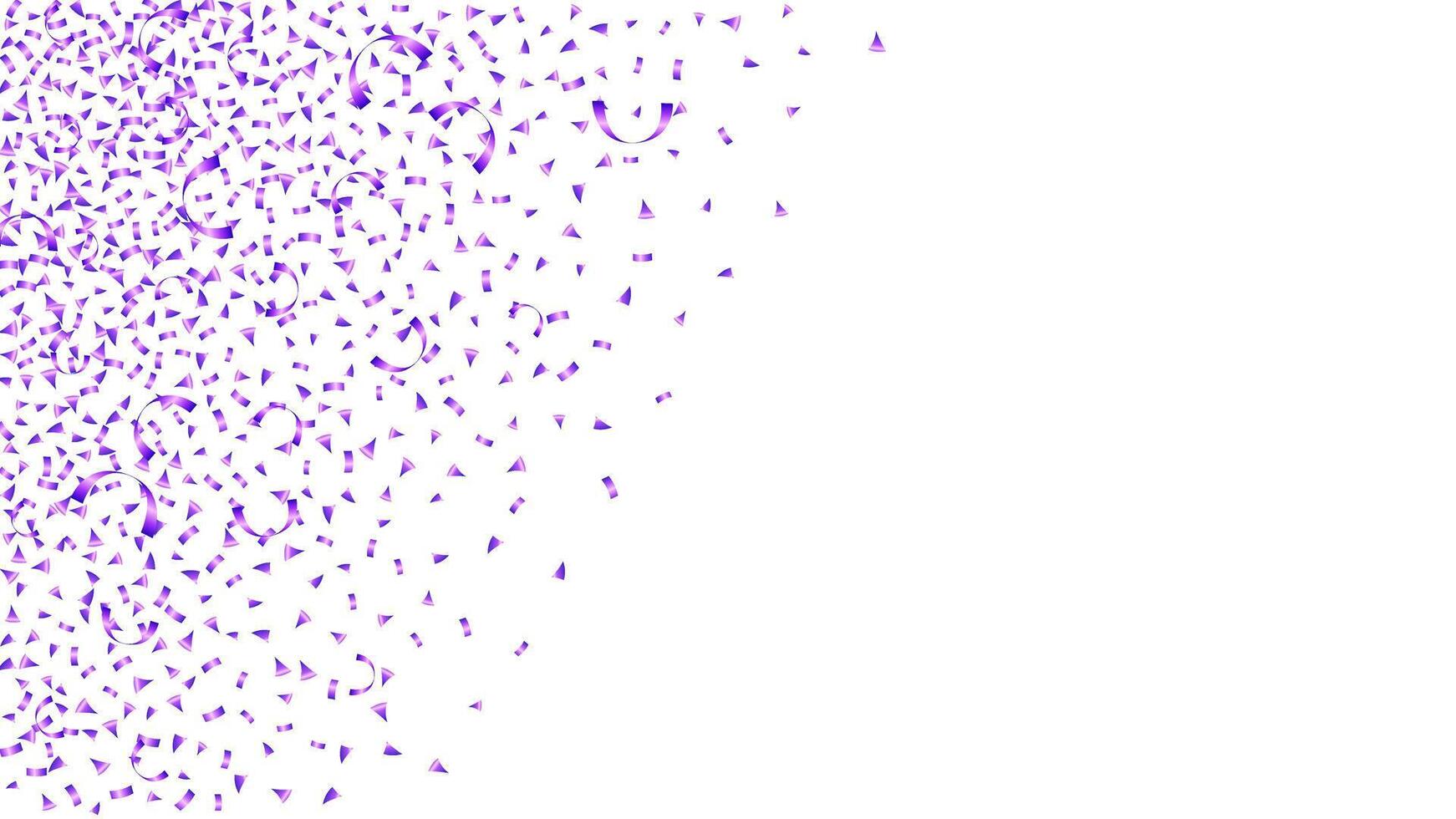 violet confettis décoration vacances de fête fête Contexte vecteur