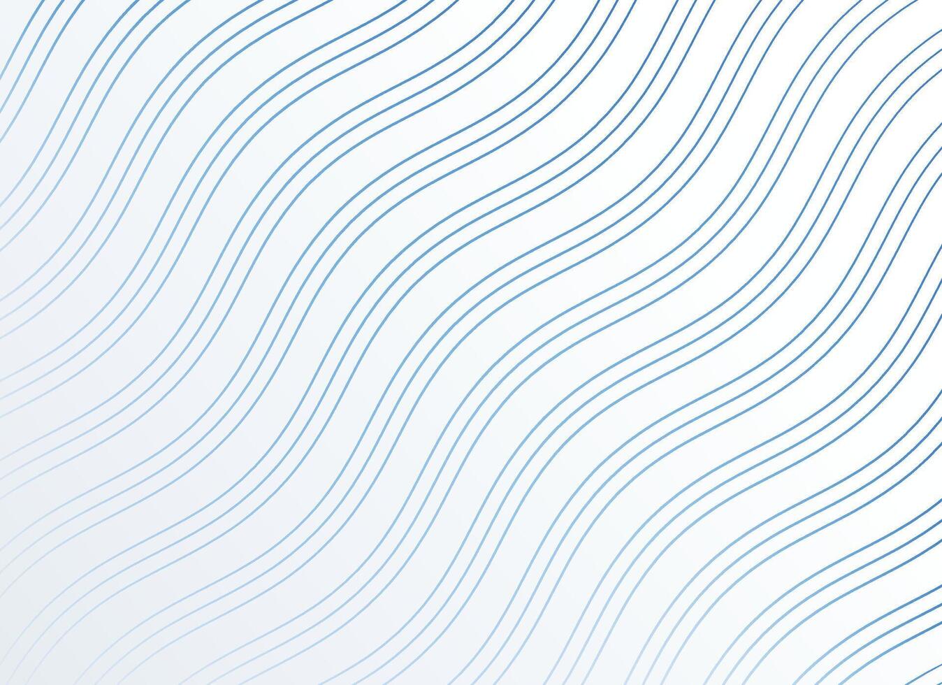 diagonale lisse ondulé lignes modèle Contexte vecteur