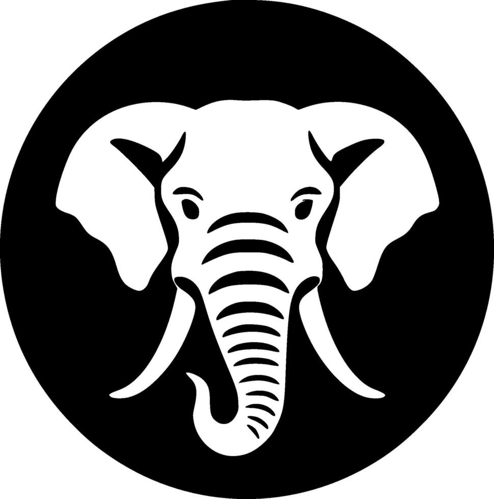 l'éléphant - haute qualité logo - illustration idéal pour T-shirt graphique vecteur