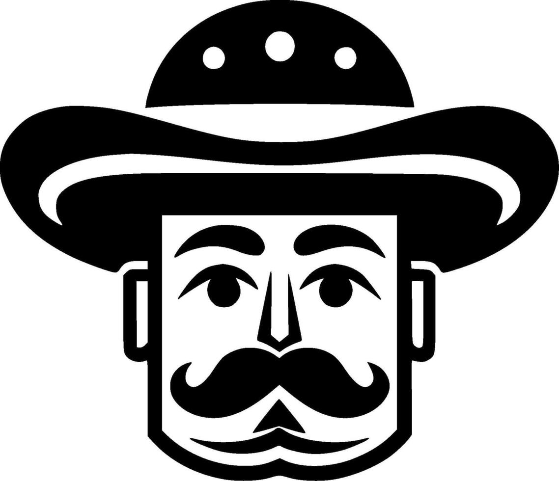 mexicain - haute qualité logo - illustration idéal pour T-shirt graphique vecteur