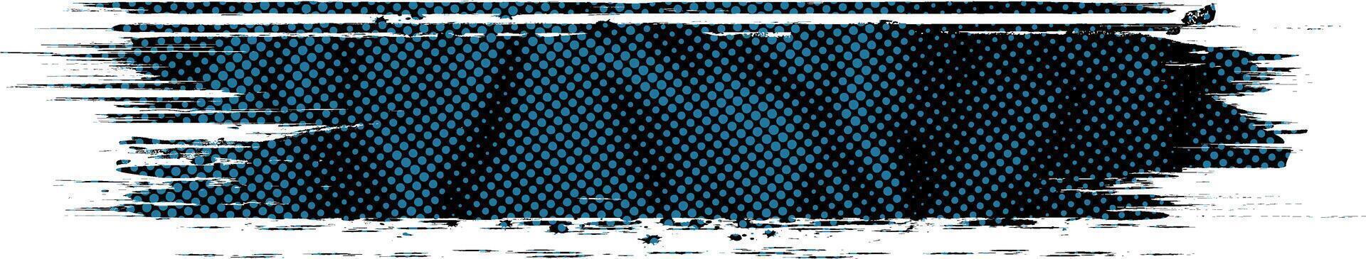 grunge demi-teinte brosse accident vasculaire cérébral collage élément bannière froissé papier texture transparent Titre carte Contexte vecteur