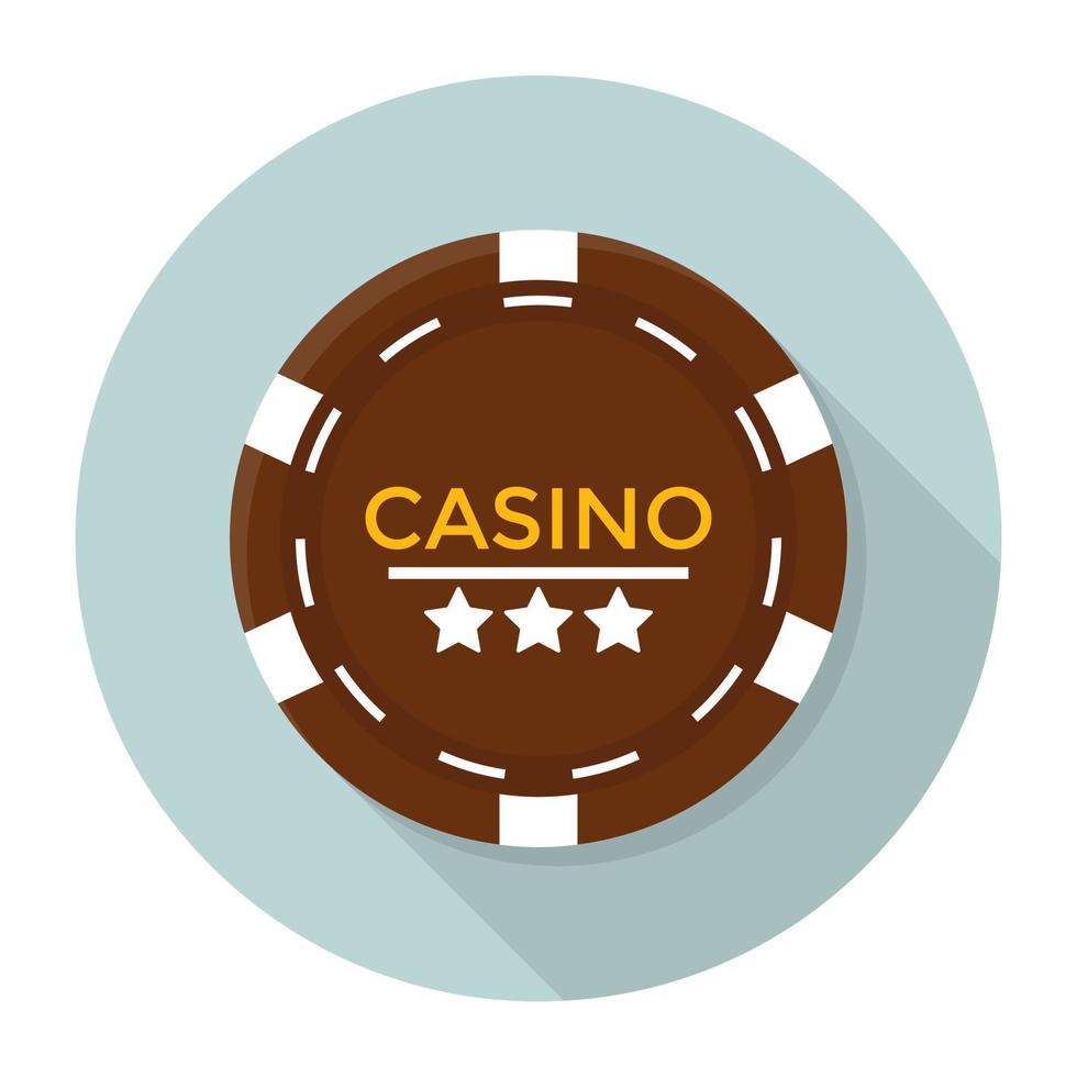 concepts de casino à la mode vecteur