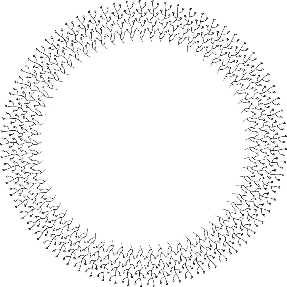 conception d'icône de cadre d'ornement vecteur