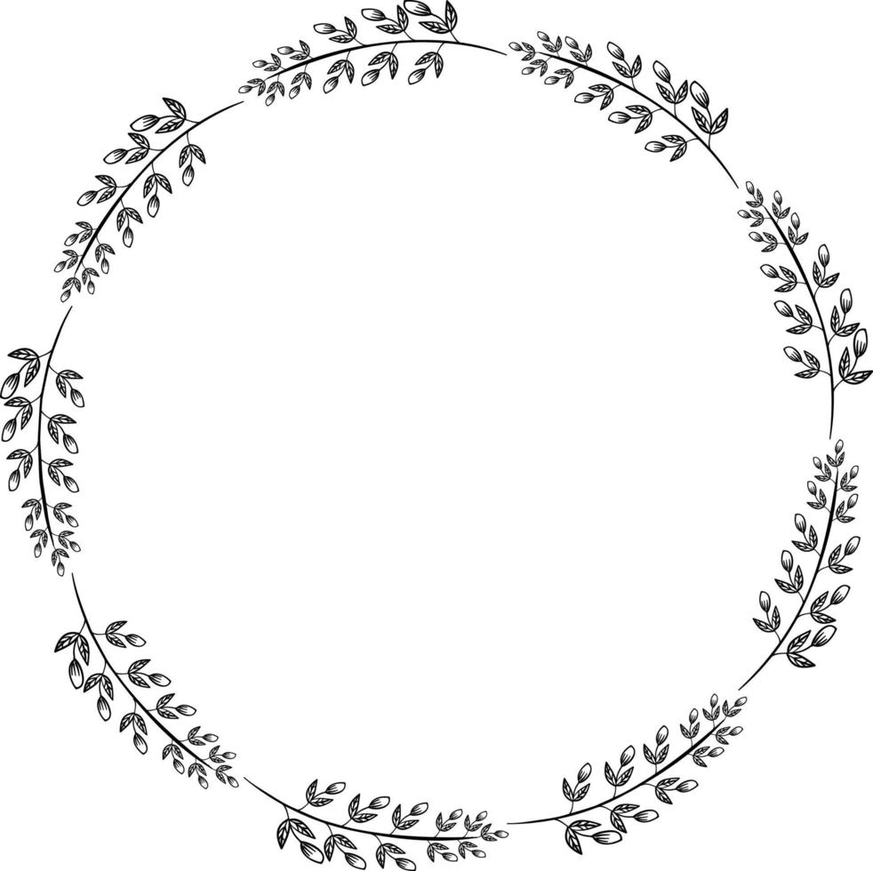 conception d'icône de cadre d'ornement vecteur