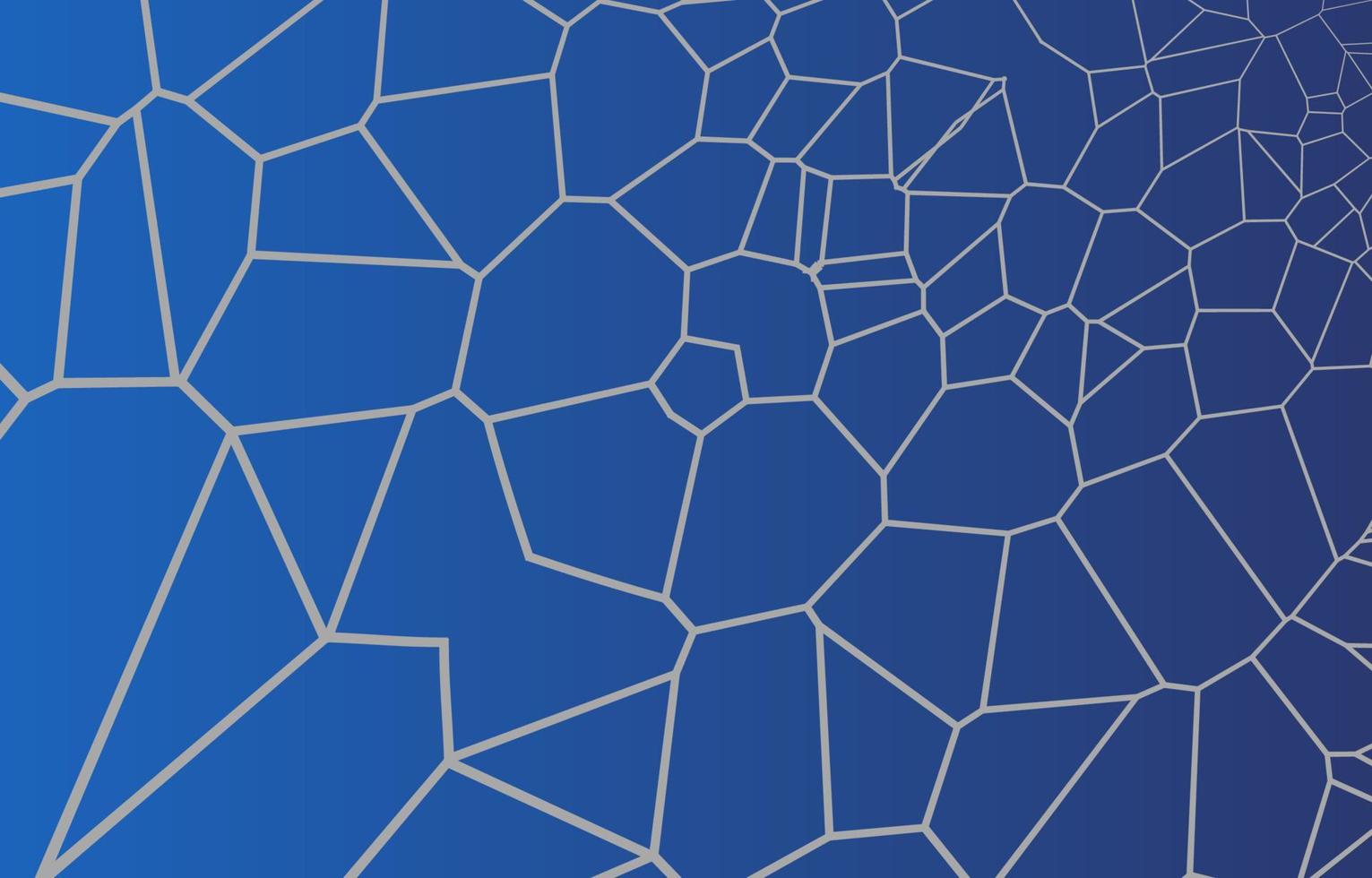 fond de maille de lignes de motif voronoi vecteur