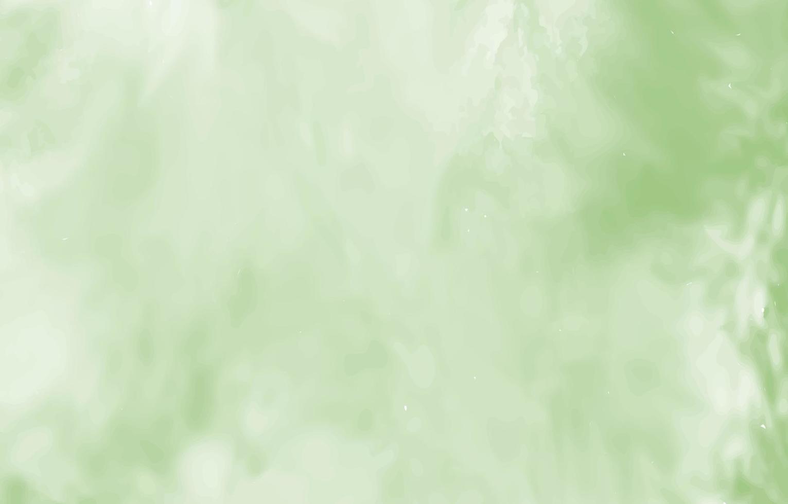 illustration vectorielle de fond aquarelle doux vert vecteur