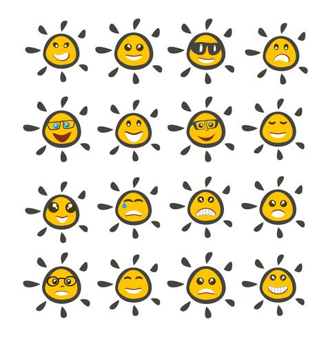 Emoji émoticône expression vecteur
