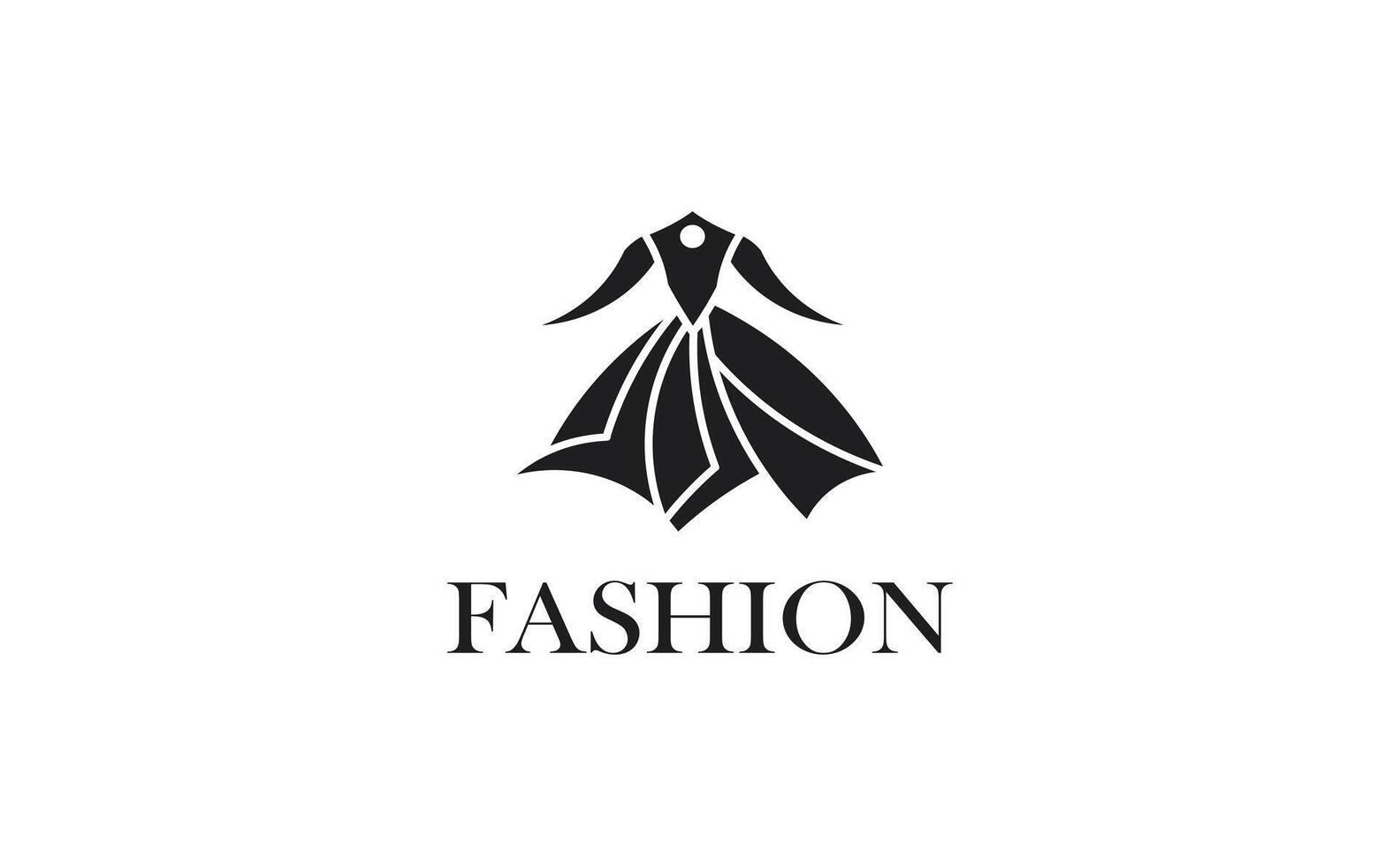 mode logo conception modèle adapté pour Vêtements marques, boutiques, mode les blogs, vêtements sites Internet, designer portefeuilles, vente au détail magasins, et liés à la mode entreprises vecteur