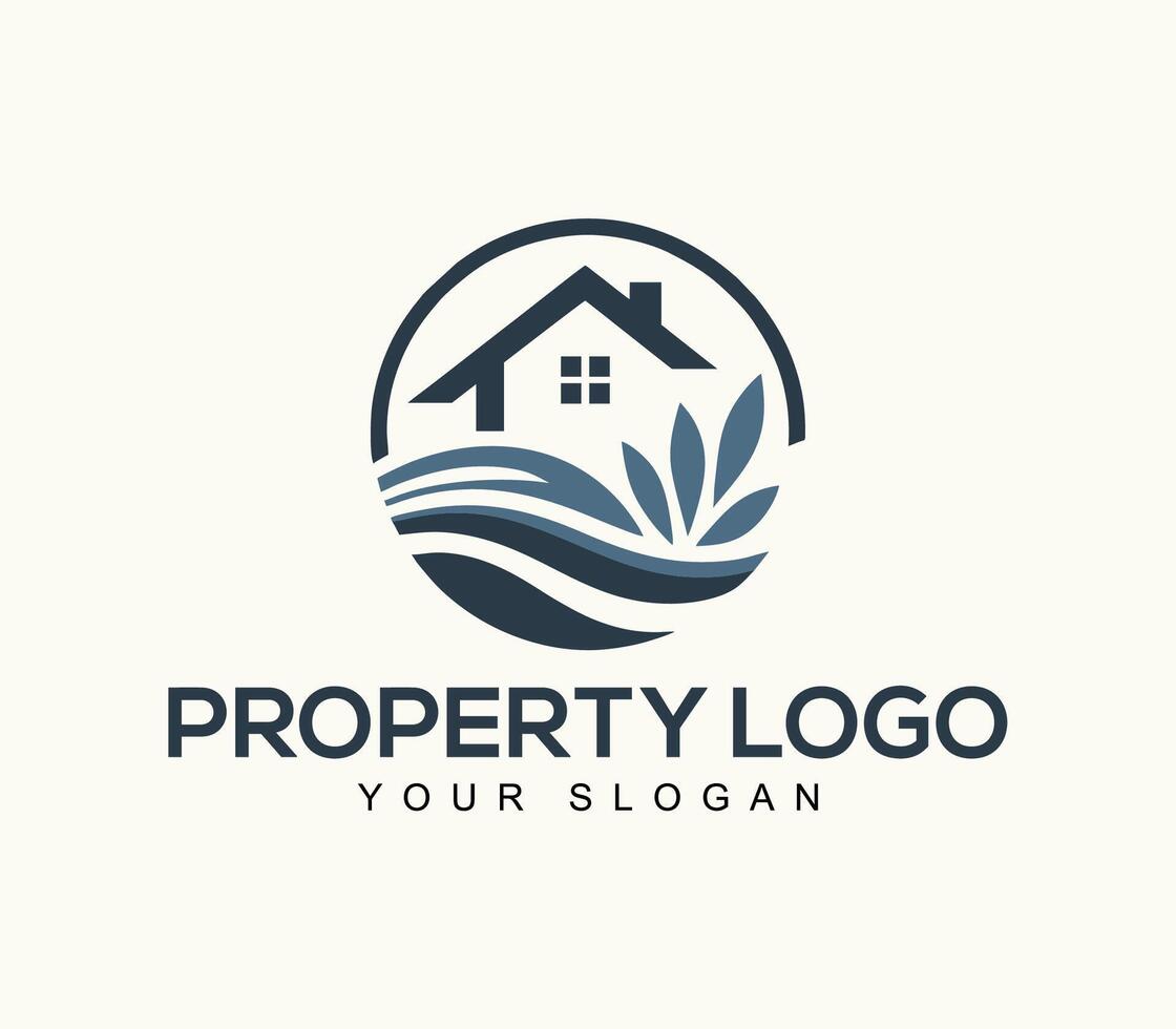 logo propriété, maison illustration vecteur