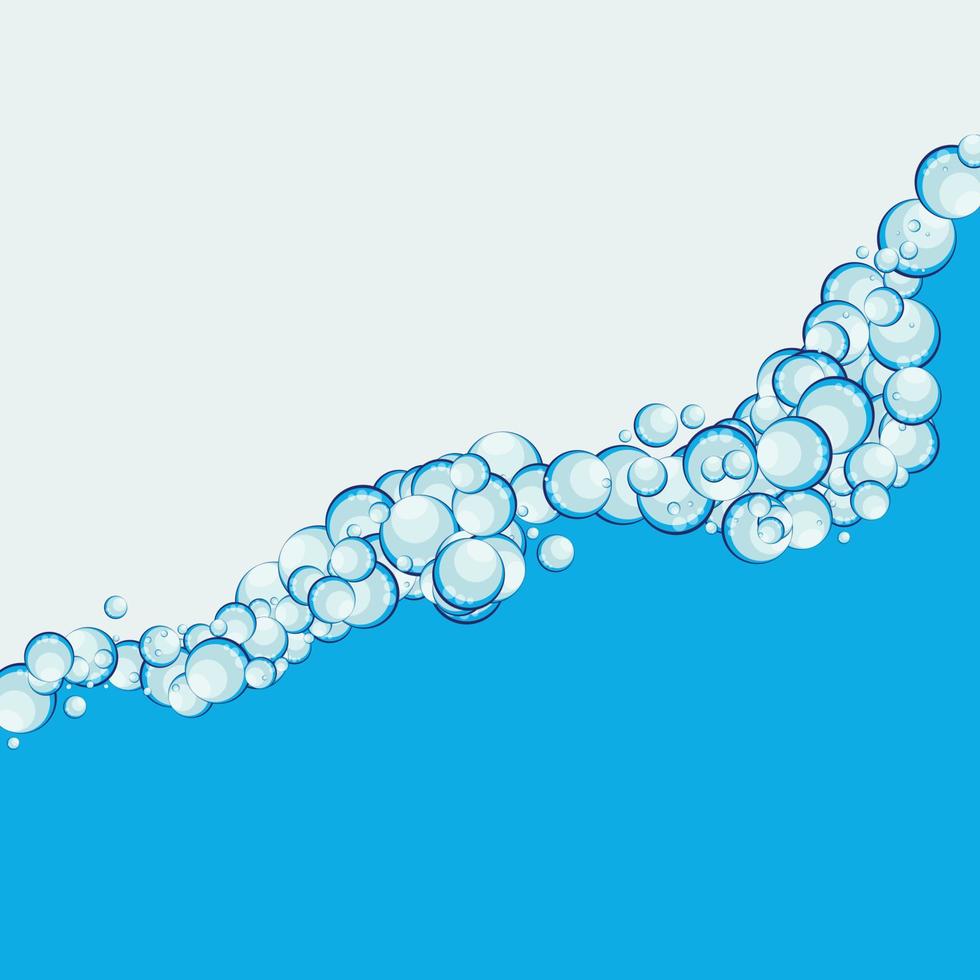 bulles de savon résumé fond illustration vectorielle vecteur