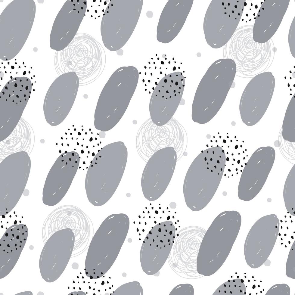 seamless vector abstract background élégant polka dot texture dessinée à la main utilisé pour le papier peint, textiles