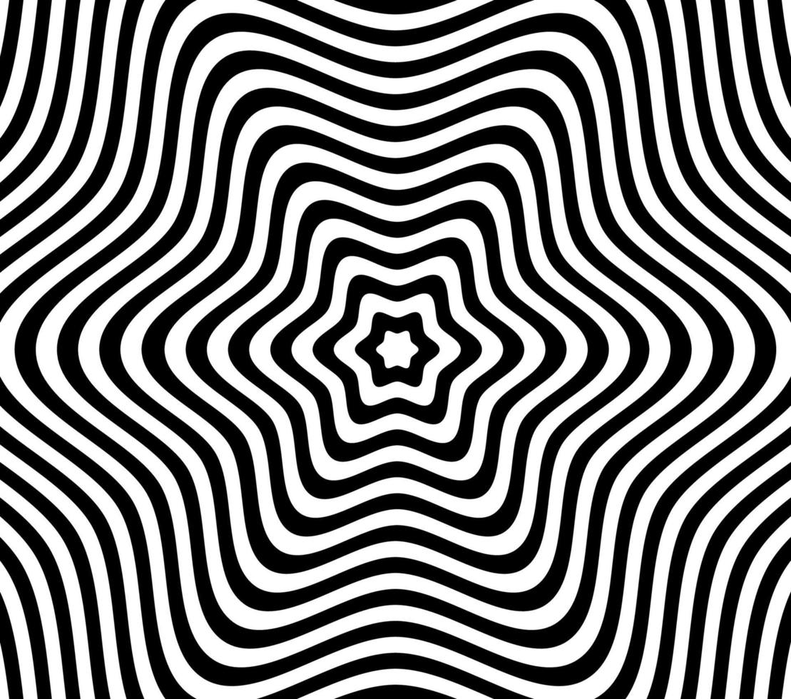 hypnotique fascinante abstraite image.vector illustration. vecteur