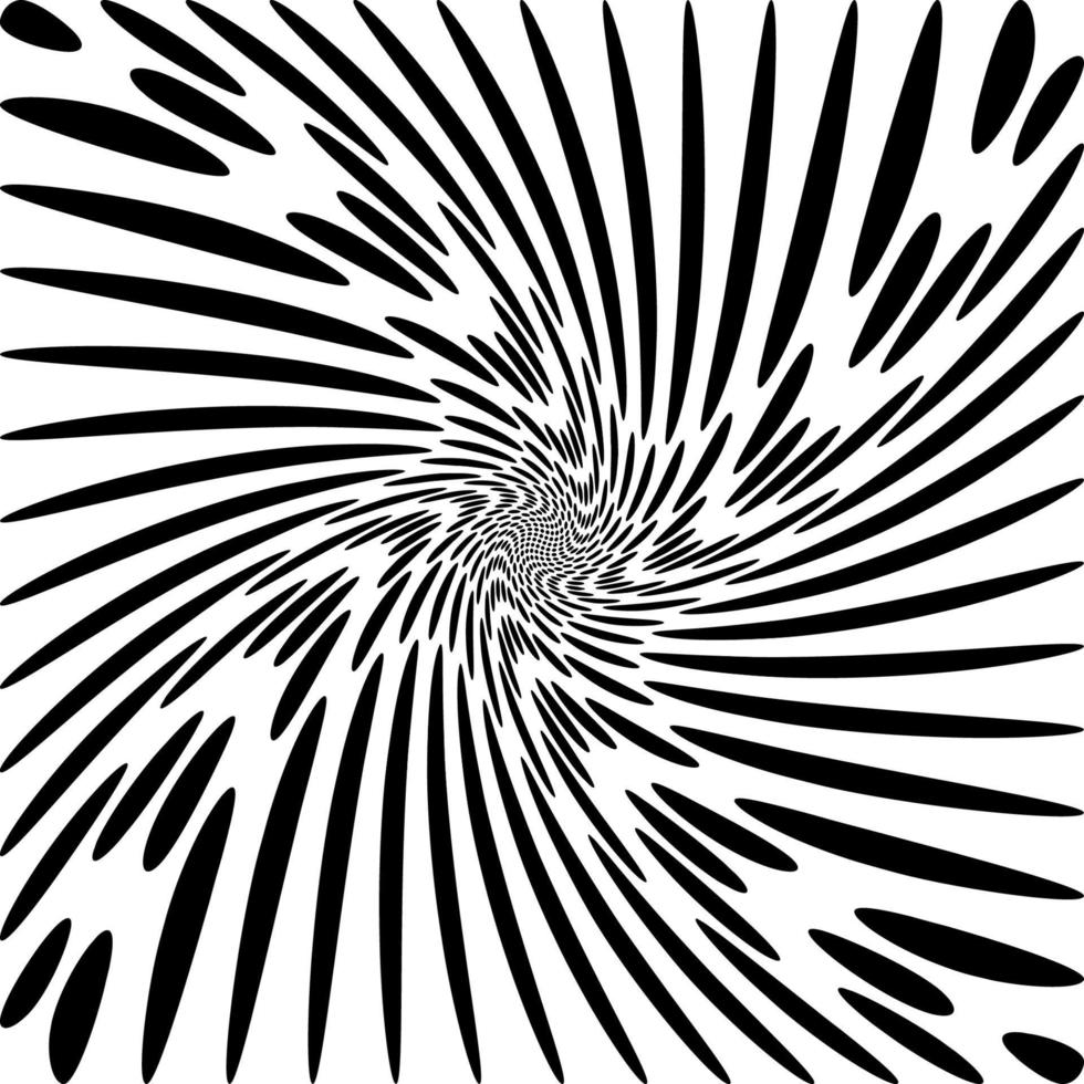 hypnotique fascinante abstraite image.vector illustration. vecteur