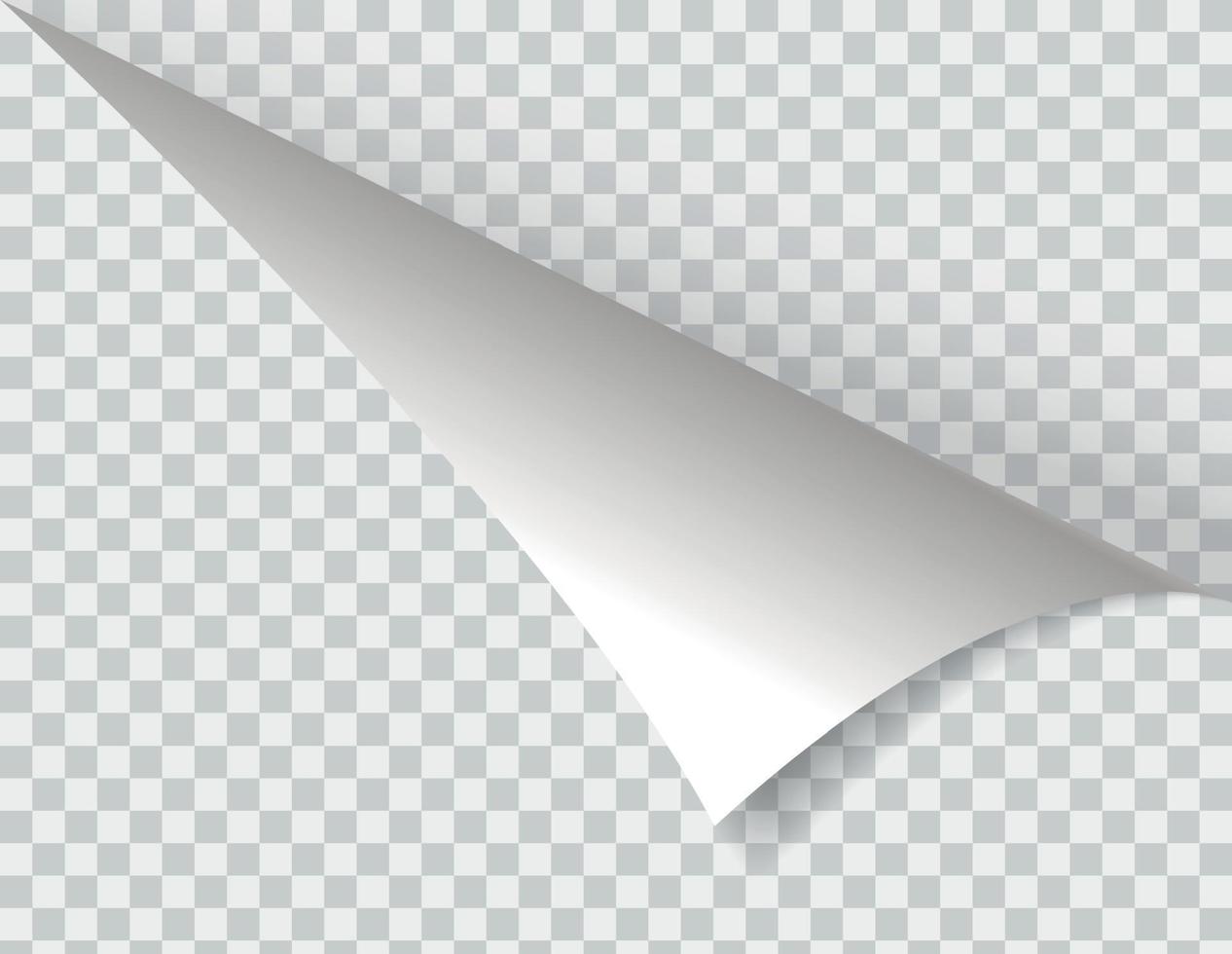 la forme de l'angle plié est libre pour le remplissage. illustration vectorielle. vecteur