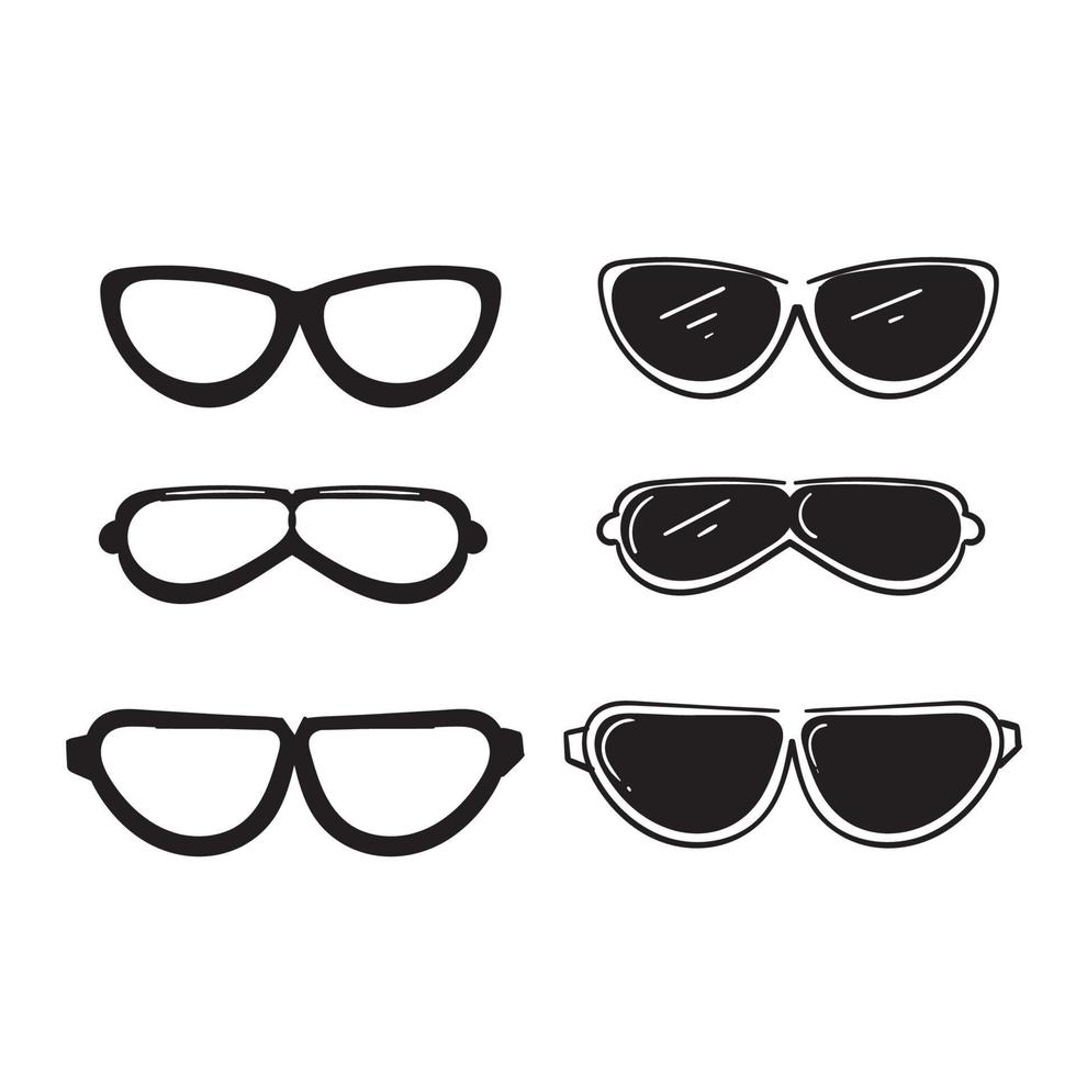 des lunettes 2d dessin animé illustraton sur blanc Contexte haute qu  30687803 Photo de stock chez Vecteezy