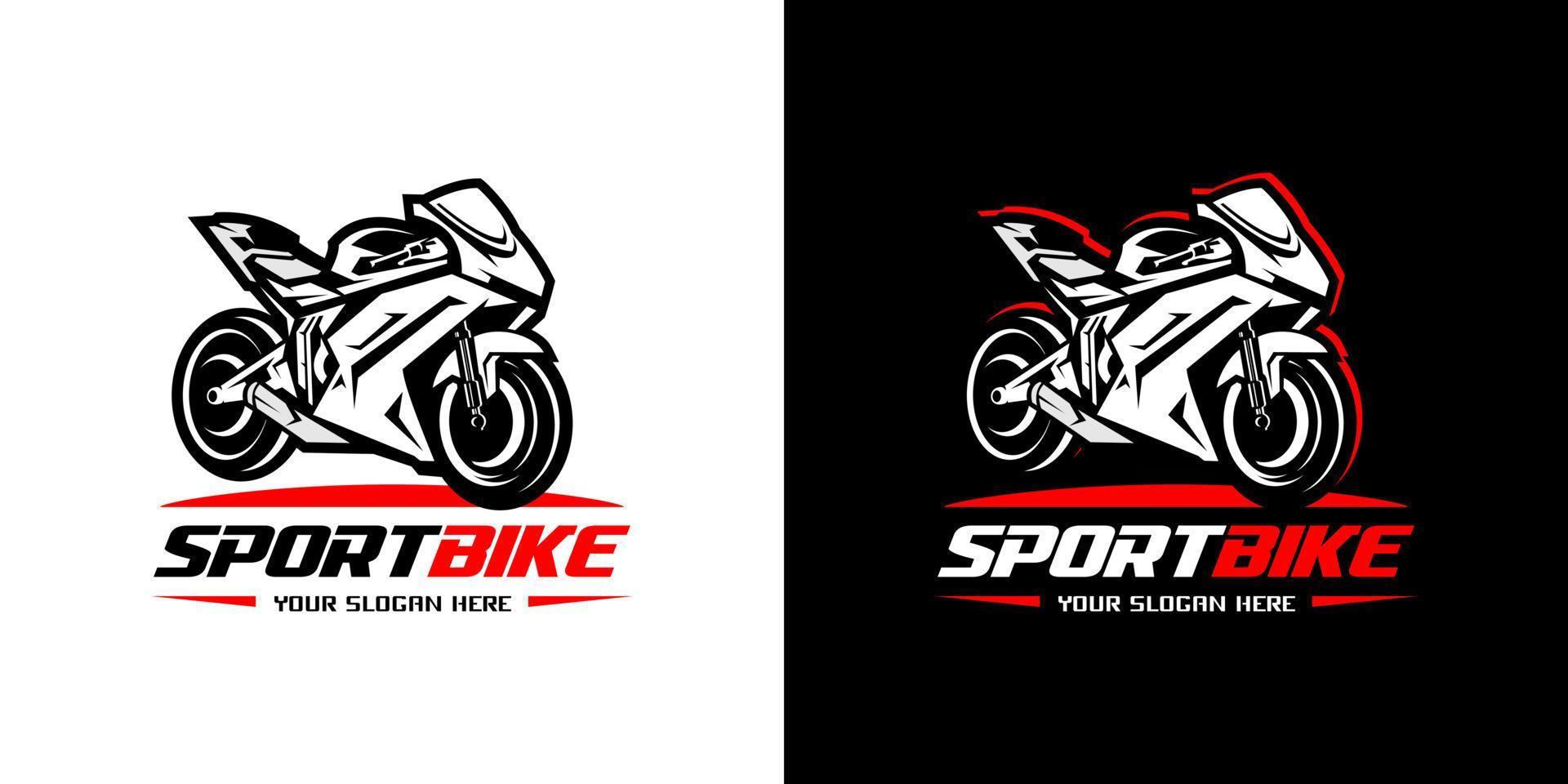 vecteur de logo de moto