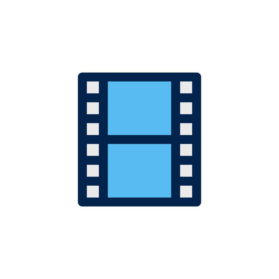 bande de film icône design vecteur symbole cadre, cinéma, film, divertissement pour le multimédia