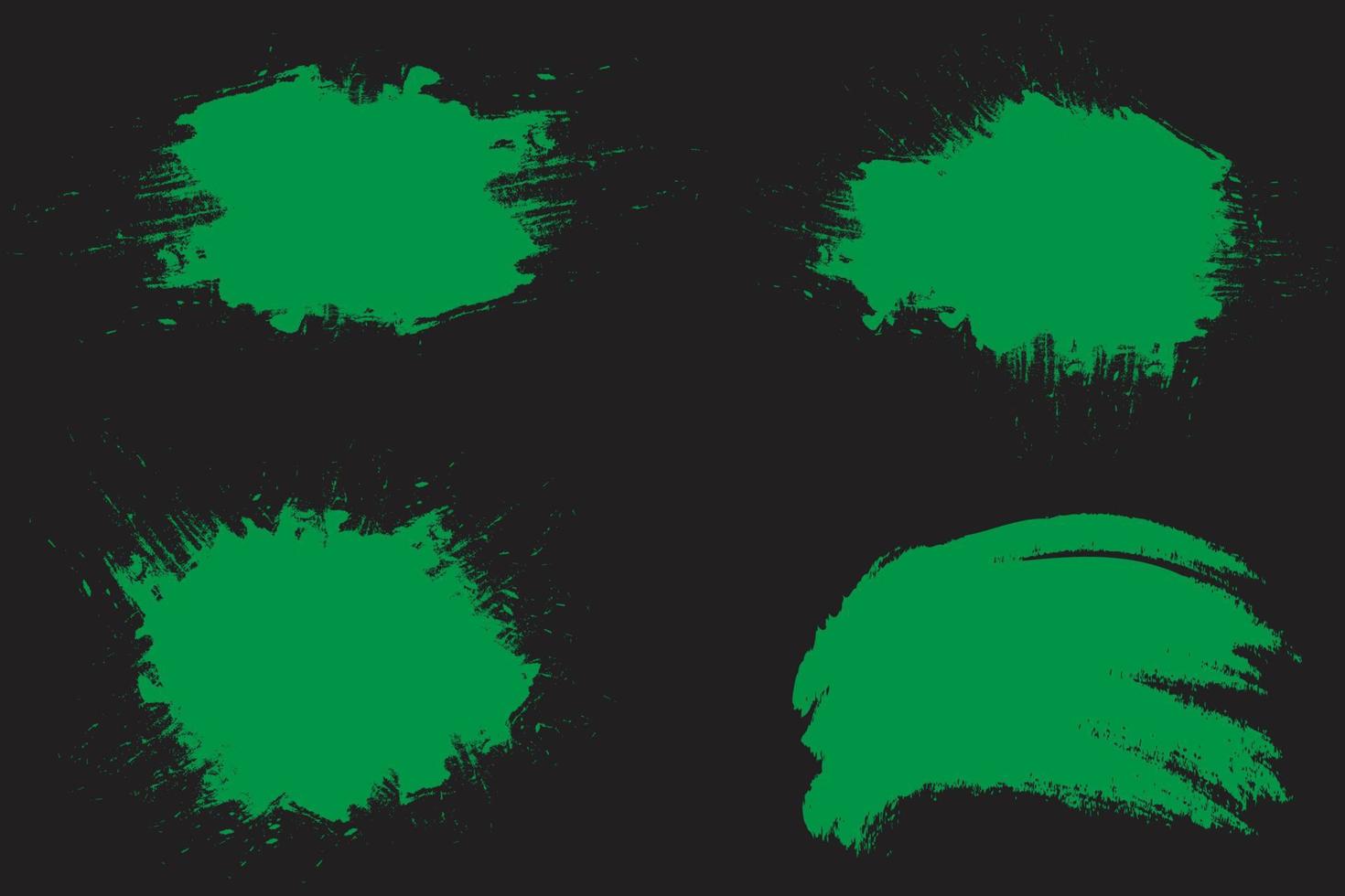 abstrait grunge peint en vert vecteur