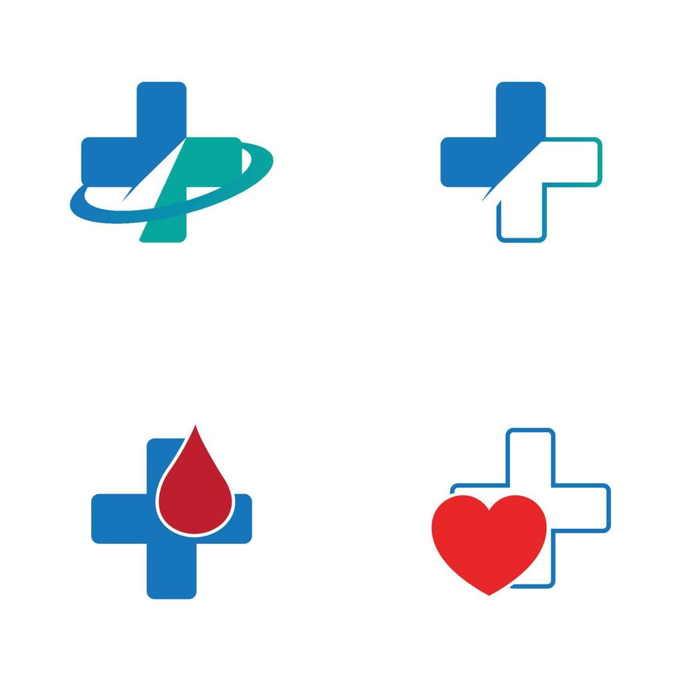 vecteur de modèle de logo médical de santé