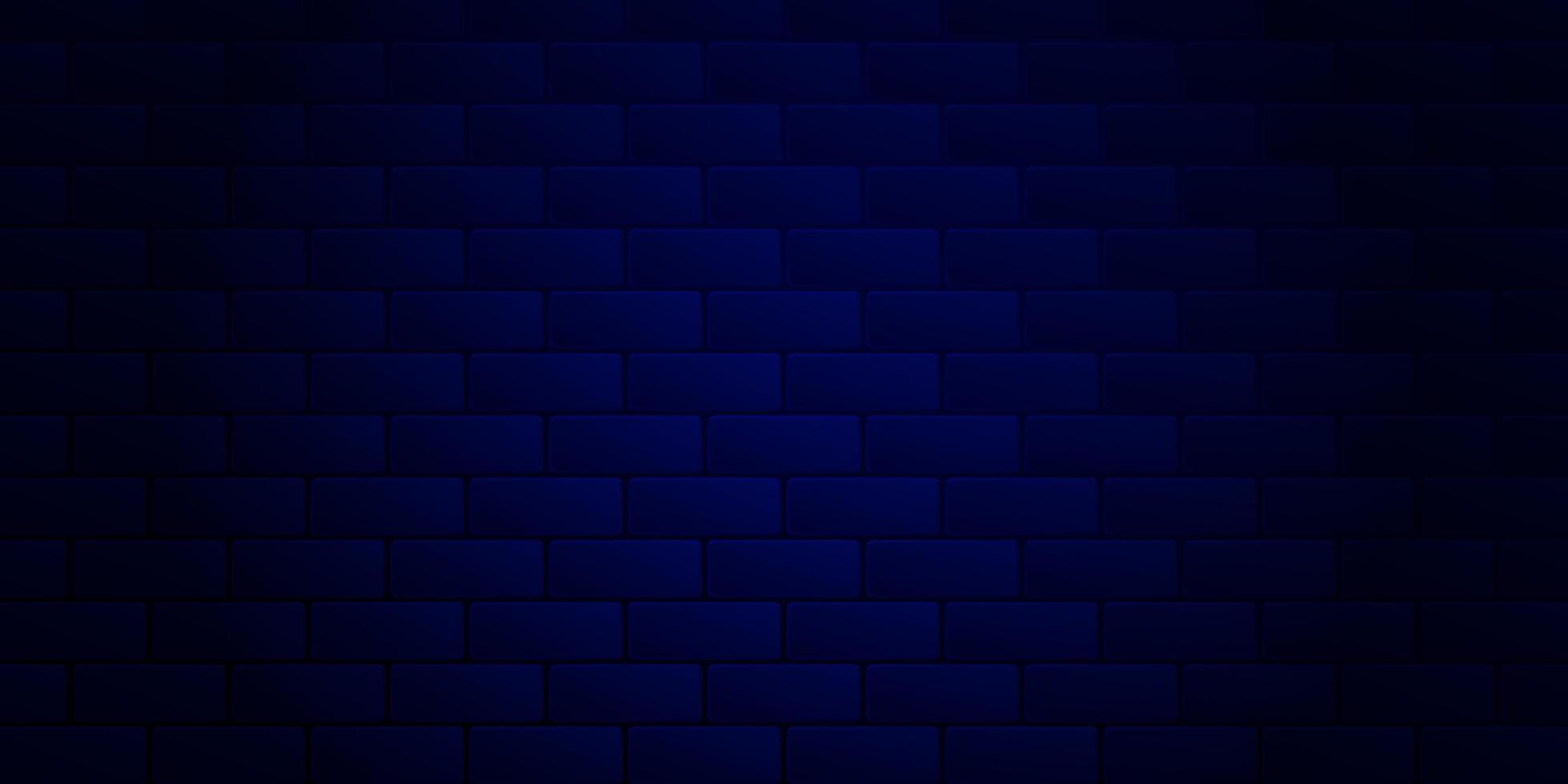 fond de mur de briques bleues avec place pour votre texte. vecteur