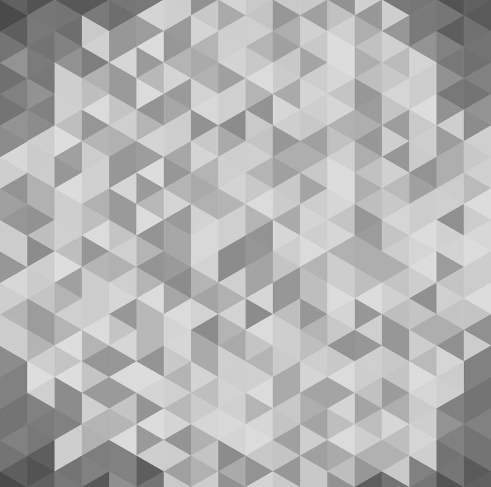 3d abstrait géométrique triangle blanc et gris vue isométrique fond et texture vecteur