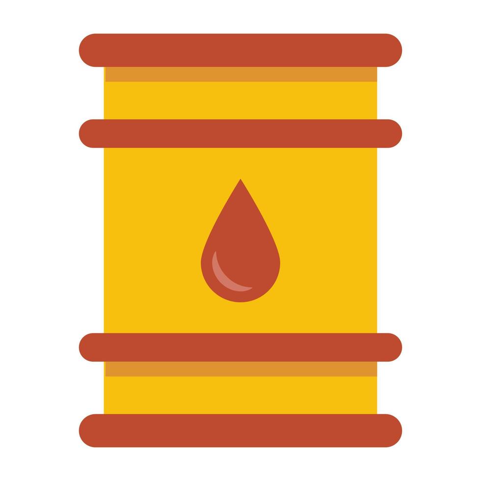 concepts de baril de pétrole vecteur