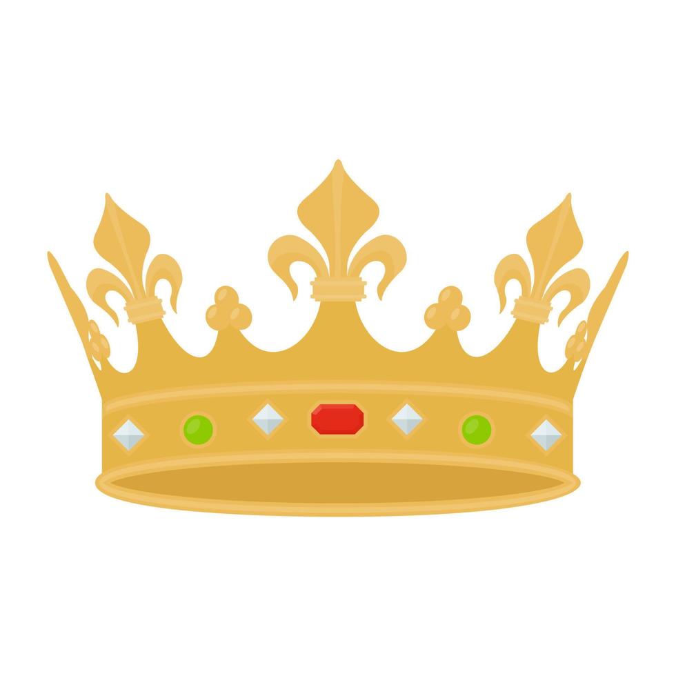 concepts de couronne royale vecteur